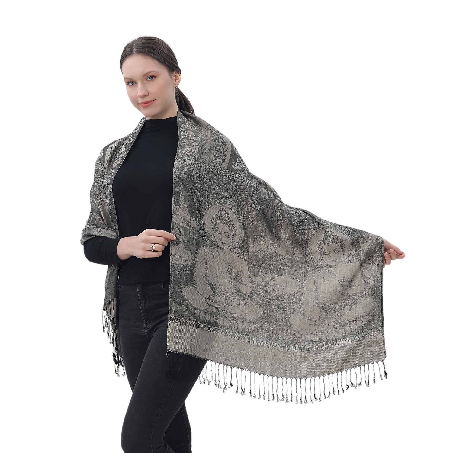 Pashmina - Buddha Assorted