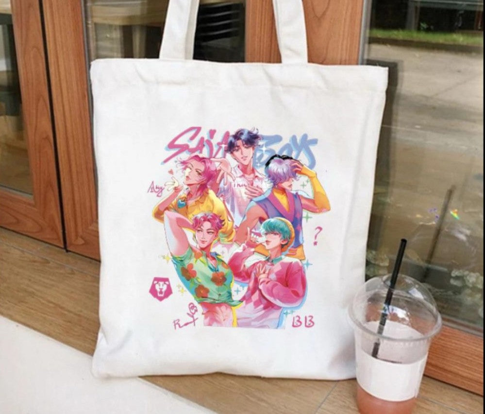 Tote Bag - Kpop Demon Hunters - White - hotRAGS.com