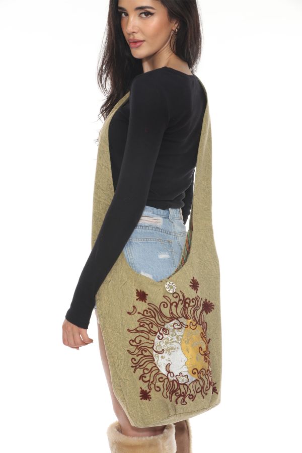 Bag - Sun Moon Hobo - Olive