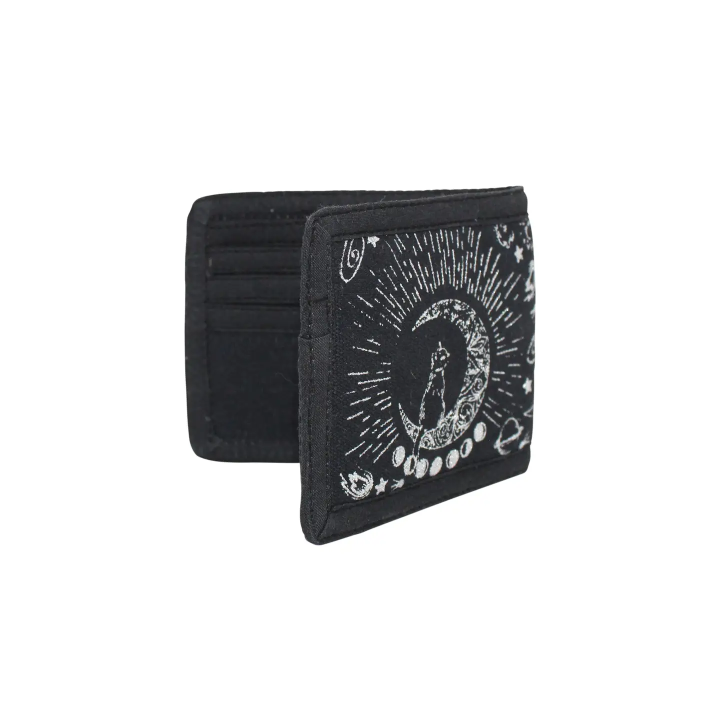 Wallet - Celestial Moon Cat