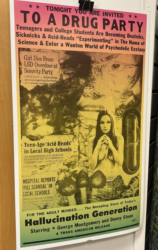 Concert Poster - Drug Party