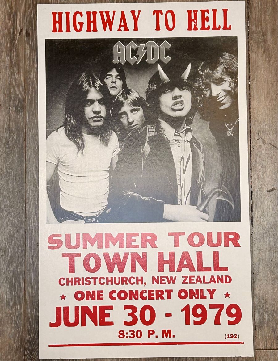 Concert Poster Ac/Dc Highway
