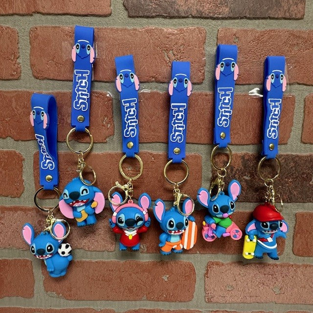 Keychain - Lilo Stitch Logo Assorted