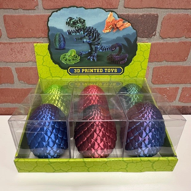 Figure - Dragon 3d With Egg Boxed