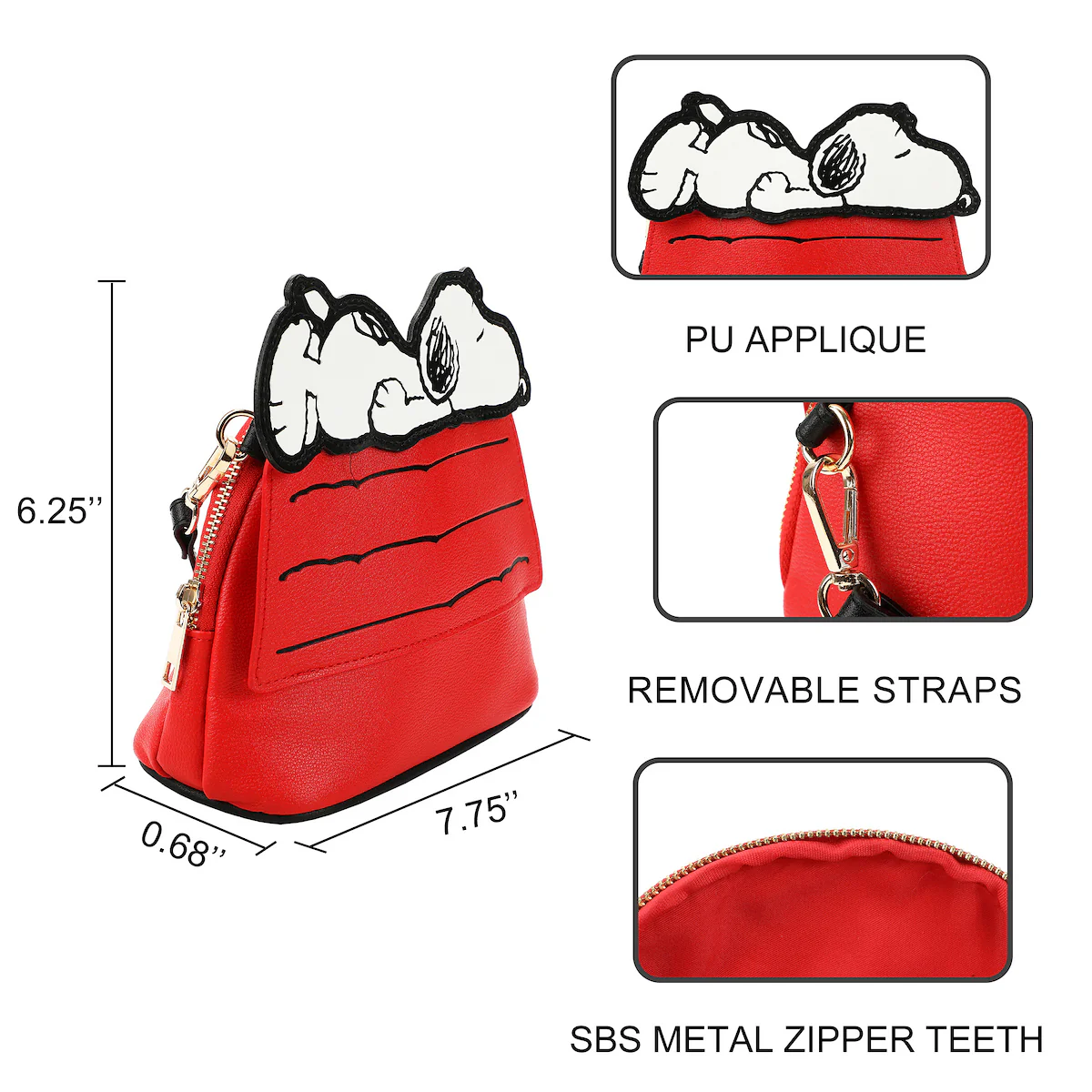 Bag - Snoopy House Red