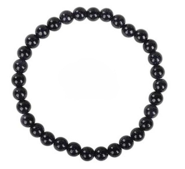 Bracelet - Blue Goldstone 6mm - hotRAGS.com