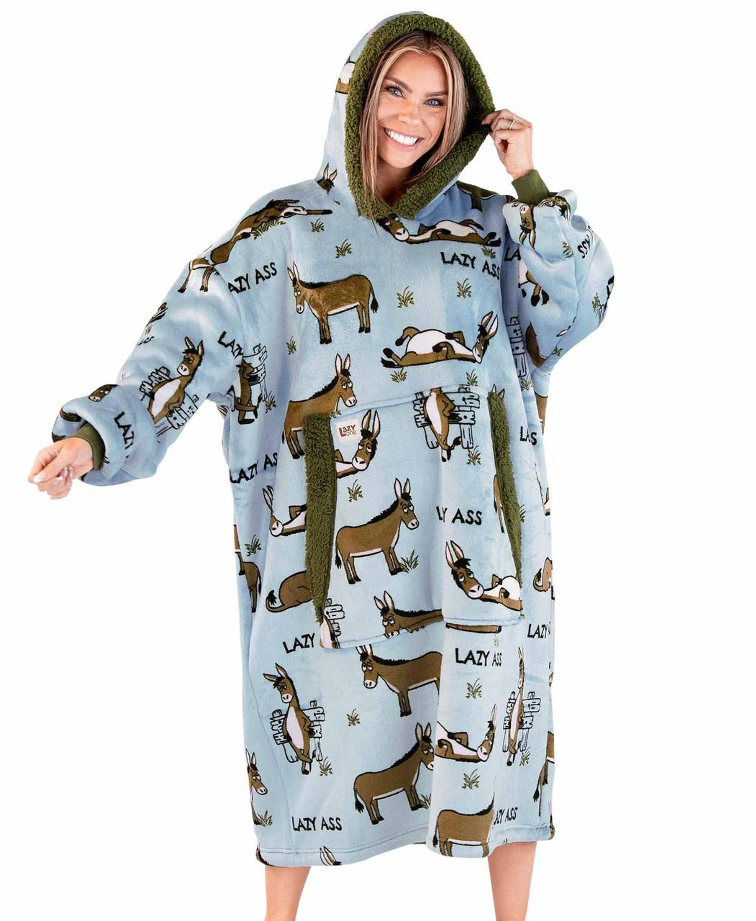 Hoodie Blanket - Lazy Ass - hotRAGS.com