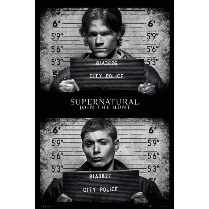 Poster - Supernatural Mug Shots - hotRAGS.com