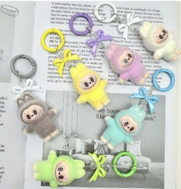 Keychain - Monster Bow - Assorted