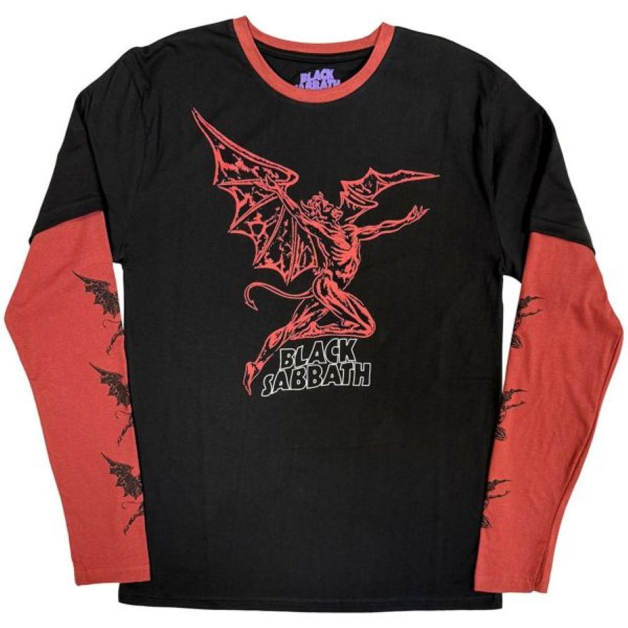 Long Sleeve T-Shirt - Layer Black Sabbath