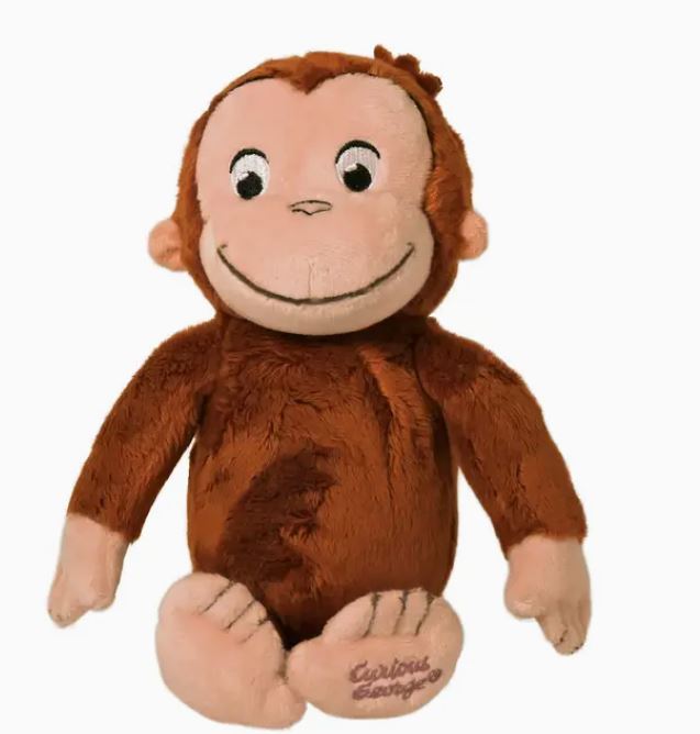 Plush - Curious George - 8in - hotRAGS.com