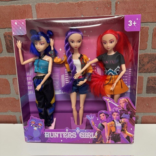 Toy - Kpop Demon Hunters Girls - 3pc Set - hotRAGS.com