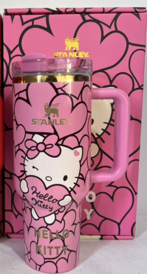 Tumbler - Stanley Hello Kitty Hearts - Pink