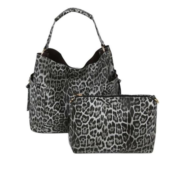 Bag - Animal Print Set - Black