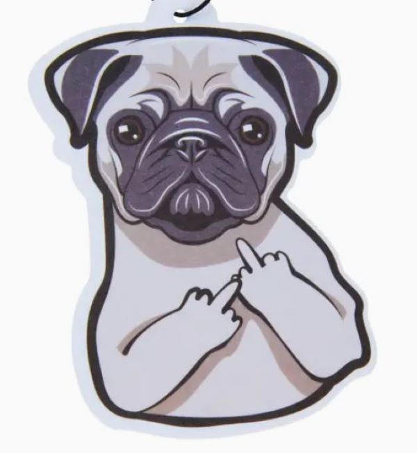 Air Freshener - Pug Attitude