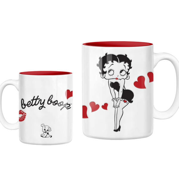 食器 Betty Boop Mug Betty Boop And Pudgy 17Oz