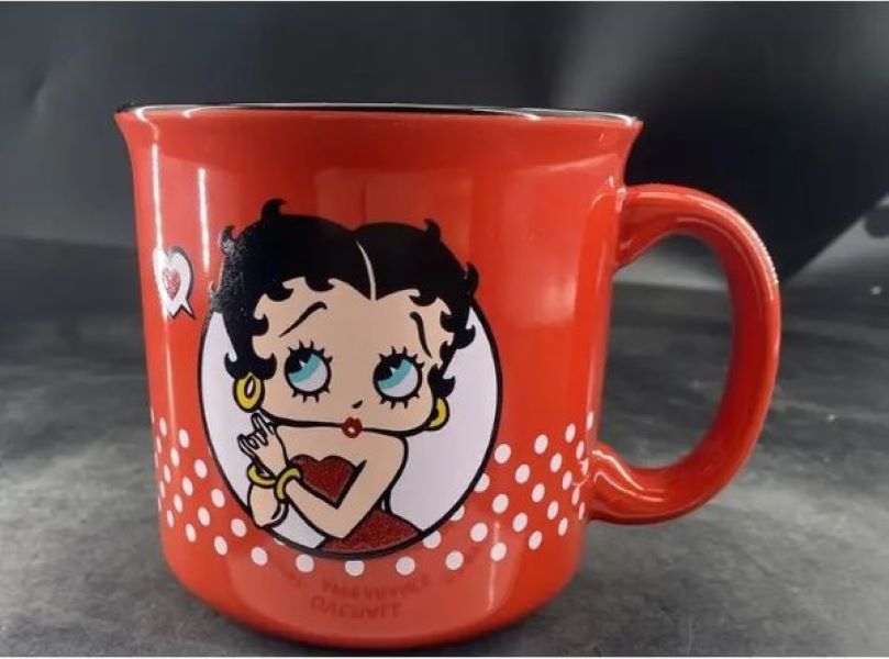 Mug - Betty Boop Dots - 20oz