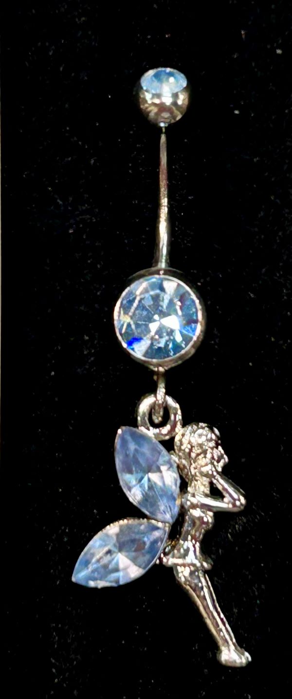 Belly Ring - Fairy Light Blue - hotRAGS.com
