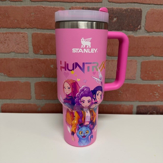 Tumbler - Steel Stanley Kpop - Pink Girls Cat