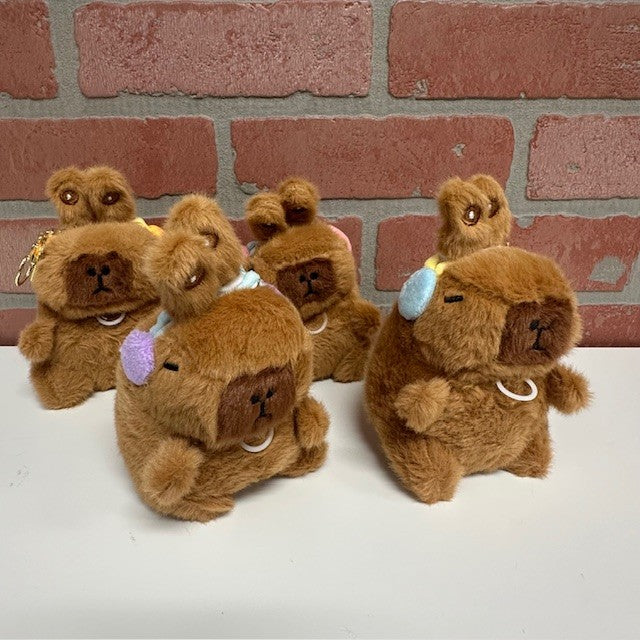 Keychain - Capybara Earmuffs Flutte