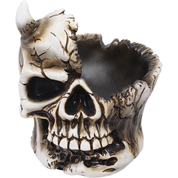Ashtray Skull Half