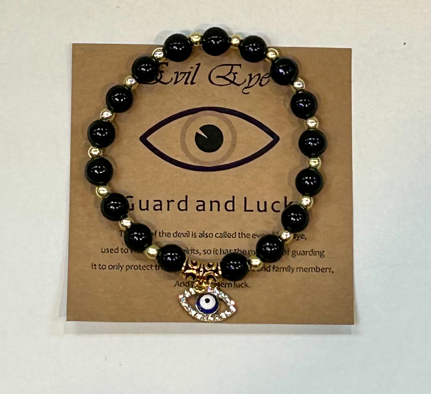 Bracelet - Evil Eye Guard Luck - Black - hotRAGS.com