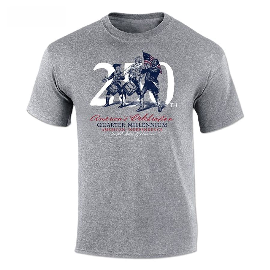 TSHIRT - 250TH AMERICA GRAPHITE - hotRAGS.com
