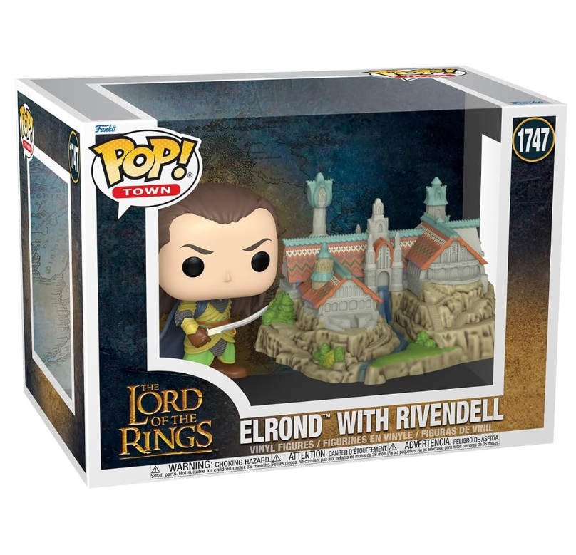 Funko Pop! The Lord Of The Rings - Elrond With Rivendell