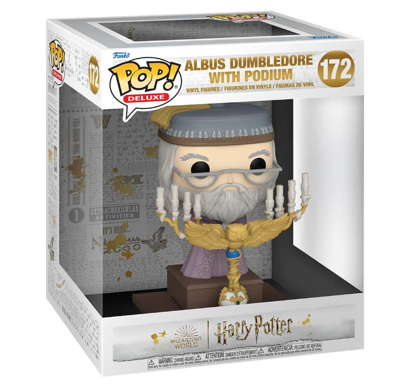 Funko Pop! Harry Potter Prisoner Of Azkaban - Albus Dumbledore With Podium