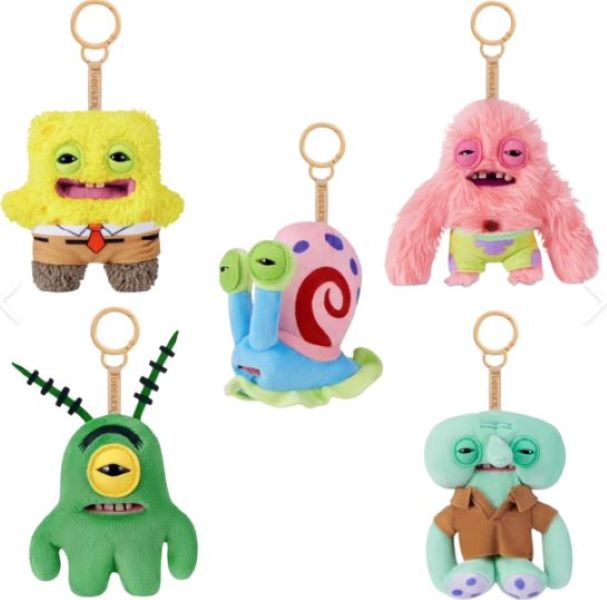 KEYCHAIN - ZURU FUGGLER SPONGEBOb