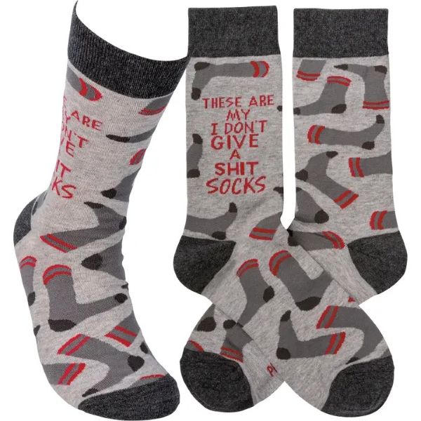 Socks - These Are My Don't Give A Shit Socks - hotRAGS.com