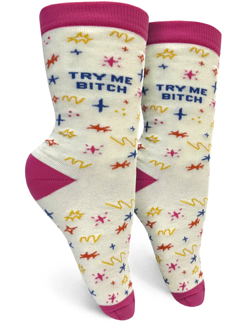 Socks - Try Me Bitch - hotRAGS.com
