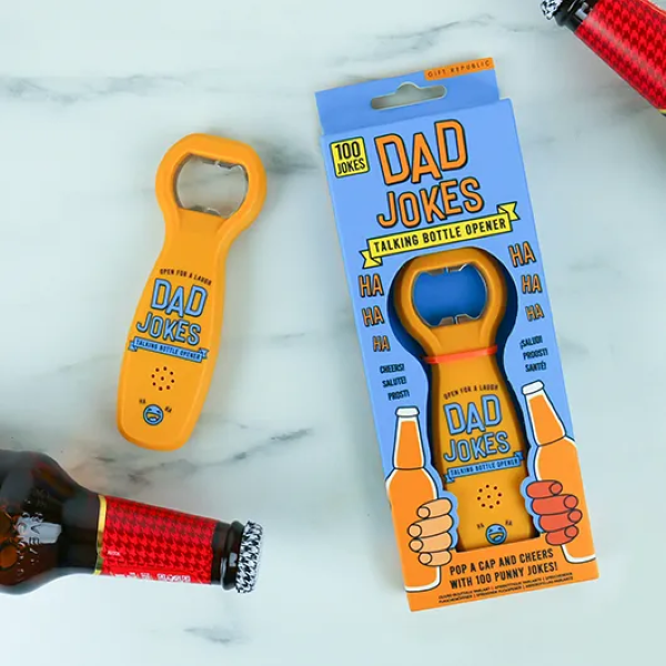 BOTTLE OPENER - Dad Jokes Talking Bottle Opener - hotRAGS.com