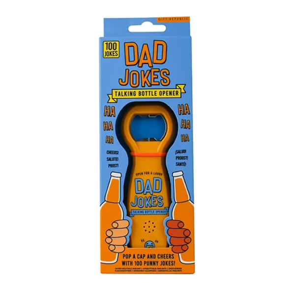 BOTTLE OPENER - Dad Jokes Talking Bottle Opener - hotRAGS.com