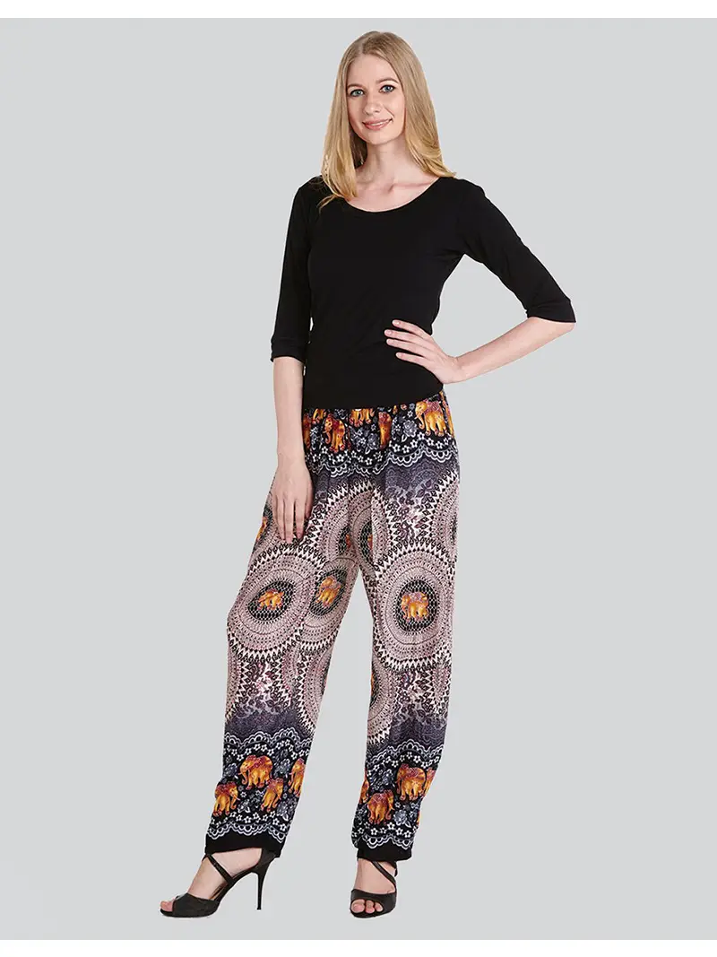 Pant - Elephant Harem - Assorted Colors - hotRAGS.com