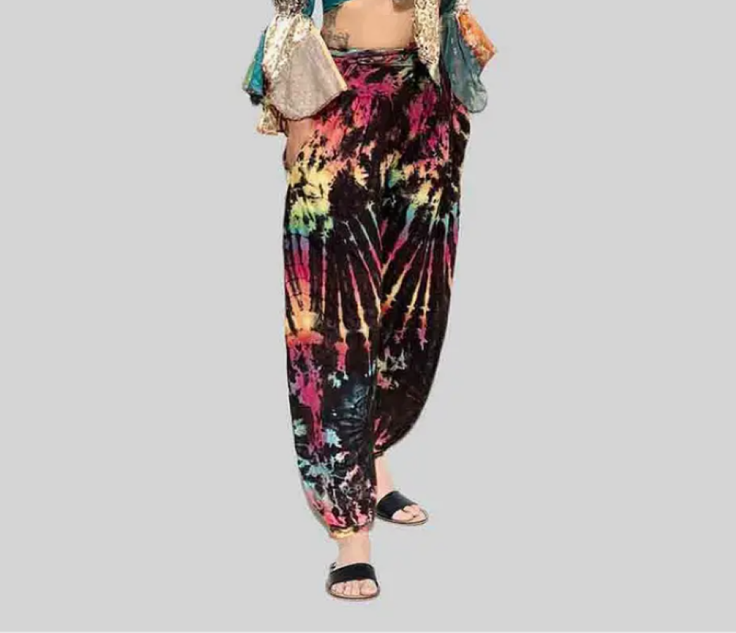 Pant - Tie Dye Harem - Assorted Colors - hotRAGS.com