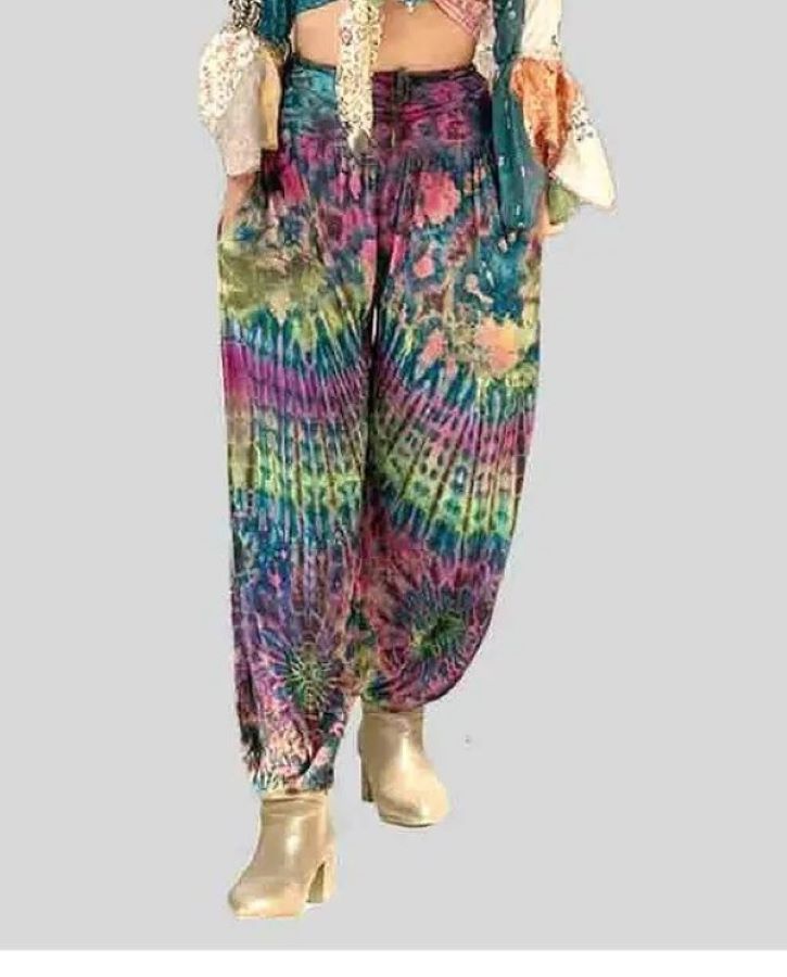 Pant - Tie Dye Harem - Assorted Colors - hotRAGS.com