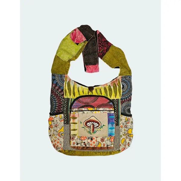 Bag - Hobo Mushroom Patchwork