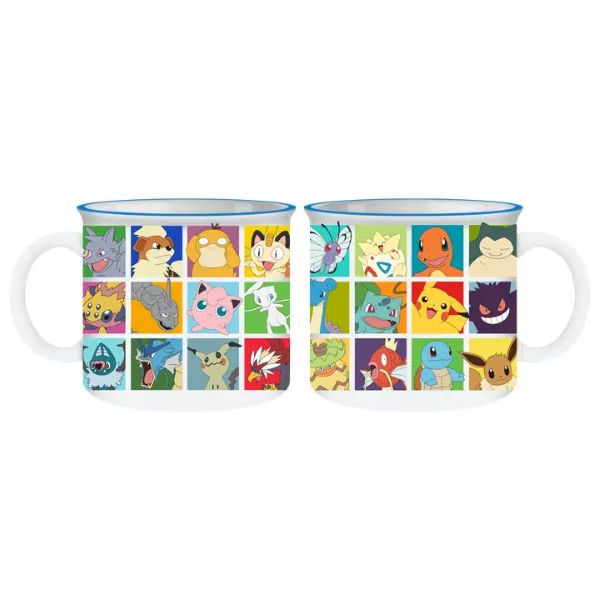 Mug - Camper Pokémon Grid - 20oz - hotRAGS.com