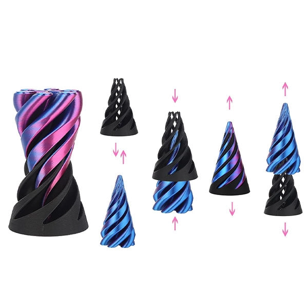 TOY - TWIST FIDGET CONE SPIRAL 3