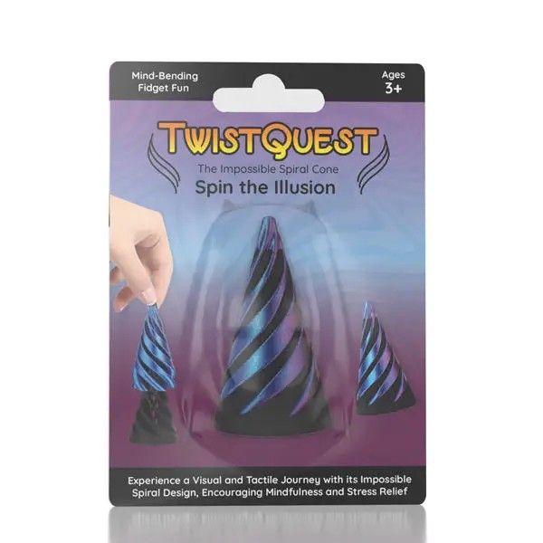 TOY - TWIST FIDGET CONE SPIRAL 3