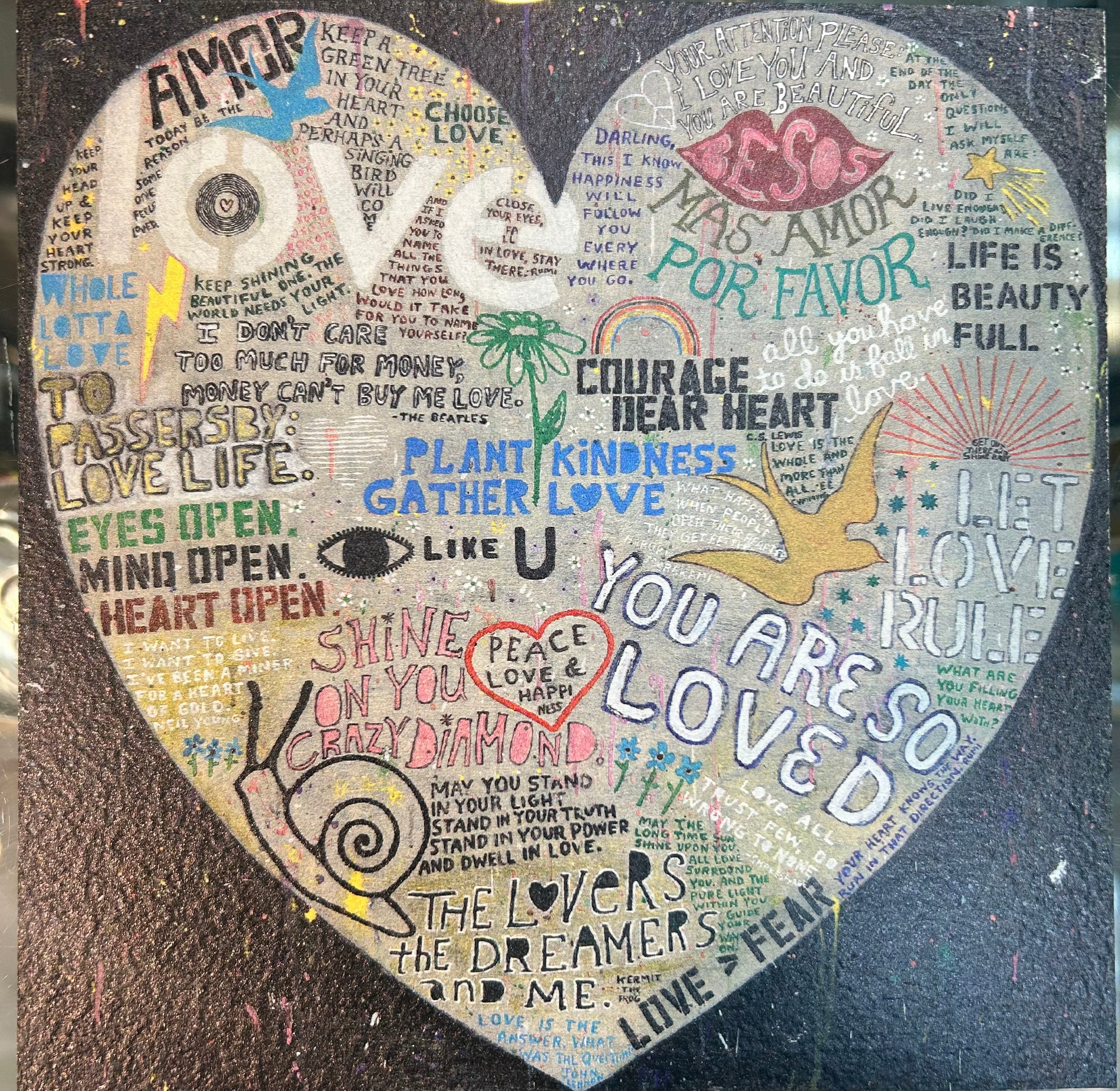 Wall Art - Choose Love - 6x6 - hotRAGS.com