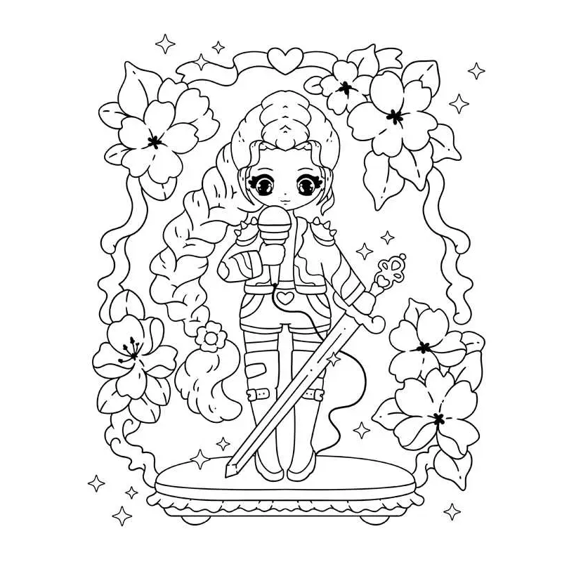 Book - Coloring Kpop 48 Pages - hotRAGS.com