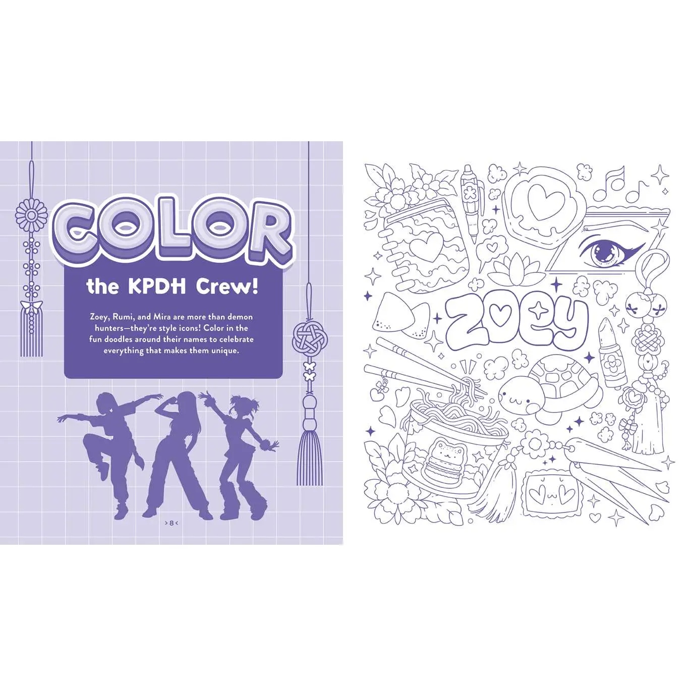 Book - Activity Kpop Demon Hunt - hotRAGS.com