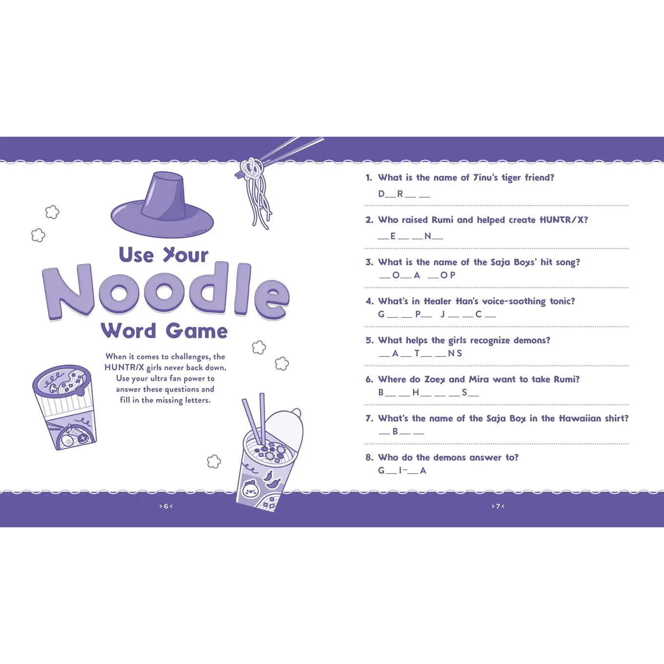 Book - Activity Kpop Demon Hunt - hotRAGS.com