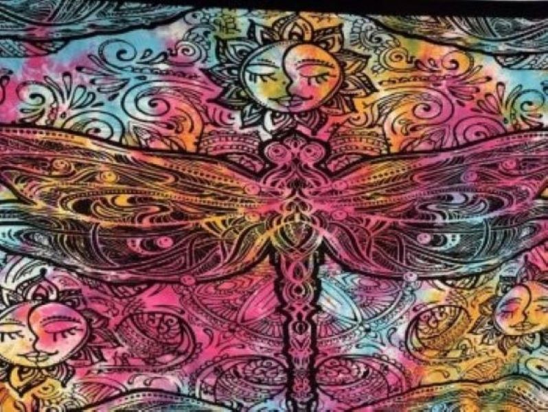 Tapestry - Sun Dragonfly - Twin - hotRAGS.com