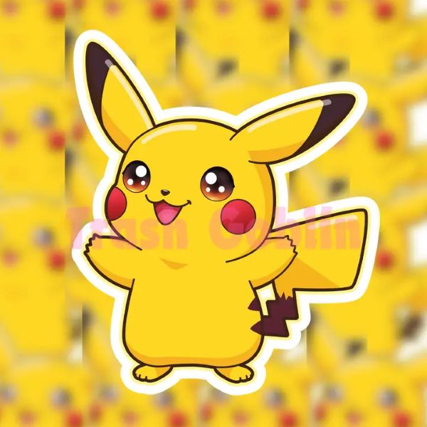 Sticker - Pikachu Chibi - hotRAGS.com