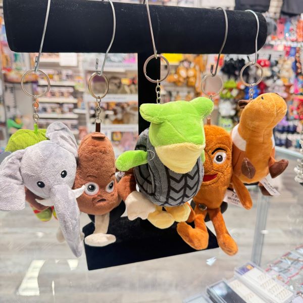 Keychain - Plush Brain Rot - hotRAGS.com