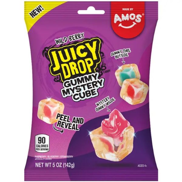 Candy Juicy Drop Cube Berry