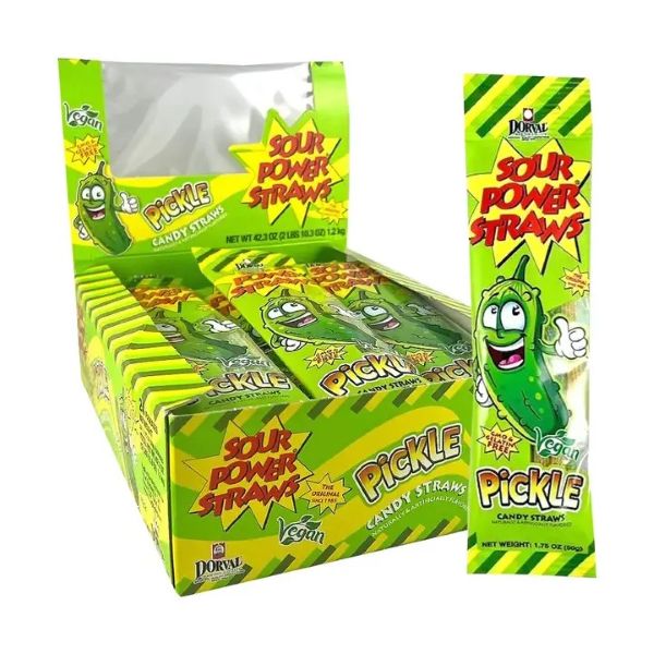 Candy - Sour Pickle Straws